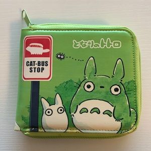 NWOT Green Totoro Wallet